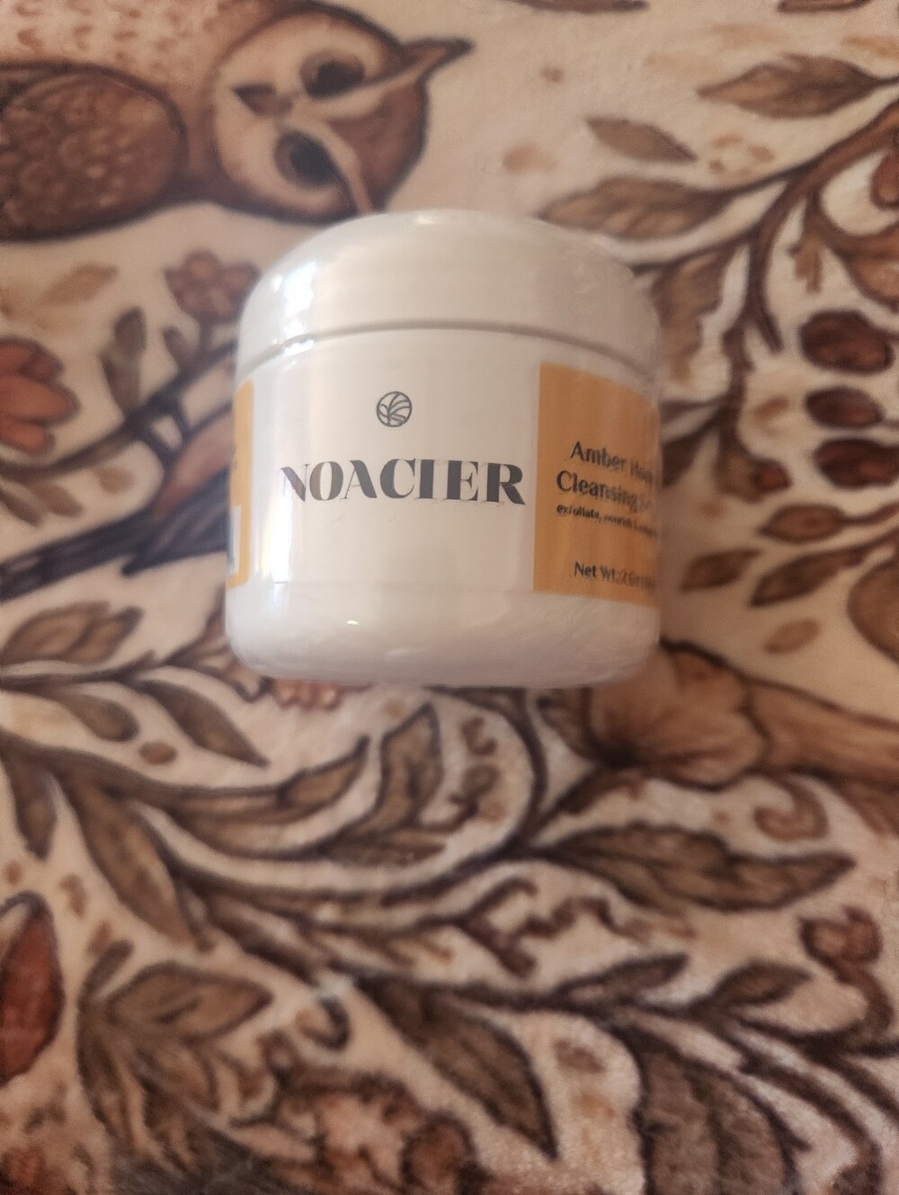 NWT Noacier Amber Honey Cleansing Scrub Exfoliating Face Cleanser 2oz / 60g